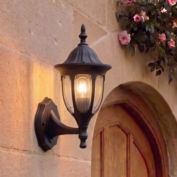 Rabalux - Außen-Wandleuchte 1xE27/60W/230V IP43 schwarz
