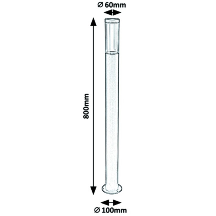 Rabalux - Außenleuchte 1xGU10/7W/230V IP44 80 cm