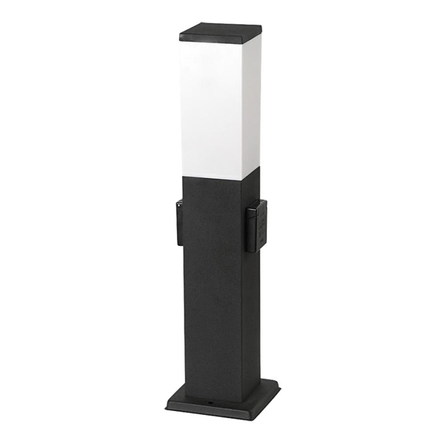 Rabalux - Außenleuchte mit 2 Steckdosen 1xE27/60W/230V IP44 SCHUKO