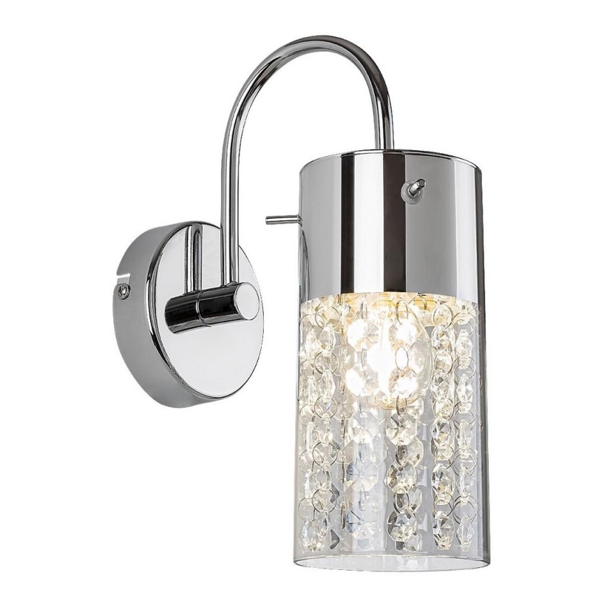 Rabalux - Badezimmer-Wandleuchte 1xE14/40W/230V IP44 glänzendes Chrom