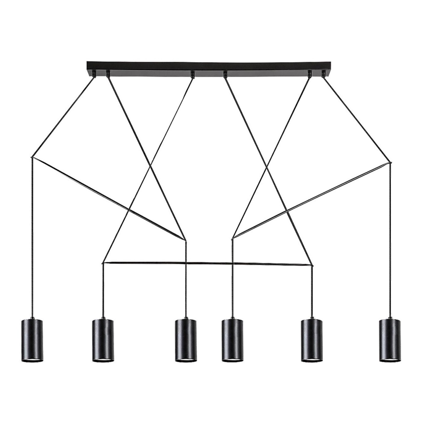 Rabalux - Deckenleuchte an Kabel 6xGU10/50W/230V