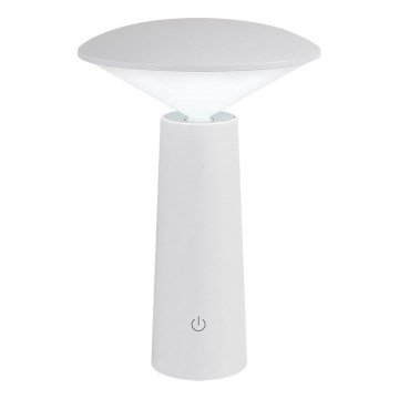 Rabalux - Dimm- und aufladbare LED-Tischleuchte mit Touch-Funktion POLPERRO LED/3W/3,7V 1200mAh weiß