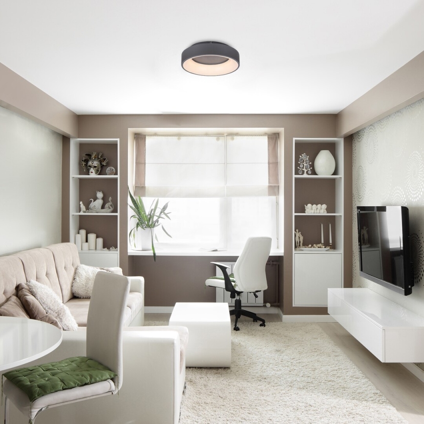 Rabalux - Dimmbare LED-Deckenleuchte LED/24W/230V rund 3000-6000K + Fernbedienung