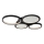 Rabalux - Dimmbare LED-Deckenleuchte LED/40W/230V 3000-6500K + Fernbedienung
