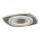 Rabalux - Dimmbare LED-Deckenleuchte LED/60W/230V 3000/4000/6000K matt Chrom + Fernbedienung