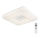 Rabalux - dimmbare LED-Deckenleuchte LED/70W/230V + Fernbedienung 44x44 cm