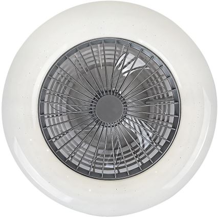 Rabalux - Dimmbare LED-Deckenleuchte mit Ventilator LED/30W/230V 3000-6500K + Fernbedienung