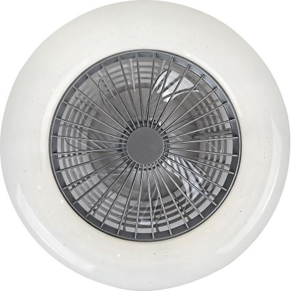 Rabalux - Dimmbare LED-Deckenleuchte mit Ventilator LED/30W/230V 3000-6500K + Fernbedienung