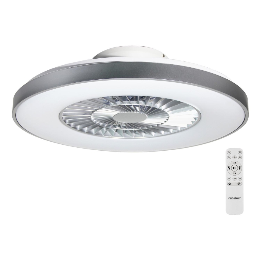 Rabalux - Dimmbare LED-Deckenleuchte mit Ventilator LED/40W/230V 3000-6500K + Fernbedienung