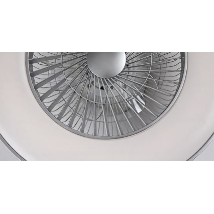 Rabalux - Dimmbare LED-Deckenleuchte mit Ventilator LED/40W/230V 3000-6500K + Fernbedienung