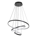 Rabalux - Dimmbare LED-Hängeleuchte an Stahlseil LED/90W/230V 3000-6500K + Fernbedienung