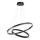 Rabalux - dimmbare LED-Pendelleuchte mit Seilabhängung LED/80W/230V 3000-6500K + Fernbedienung
