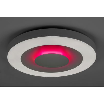 Rabalux - Dimmbare LED-RGB-Deckenleuchte LED/40W/230V 3000-6000K + Fernbedienung