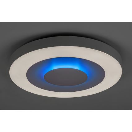 Rabalux - Dimmbare LED-RGB-Deckenleuchte LED/40W/230V 3000-6000K + Fernbedienung