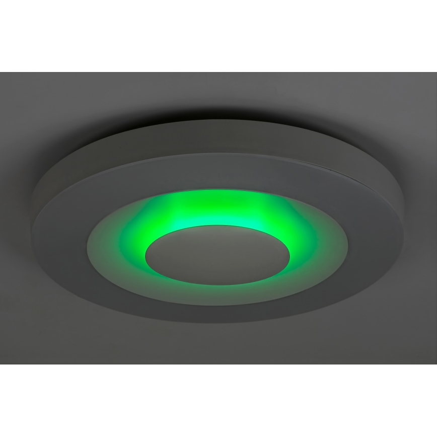Rabalux - Dimmbare LED-RGB-Deckenleuchte LED/40W/230V 3000-6000K + Fernbedienung