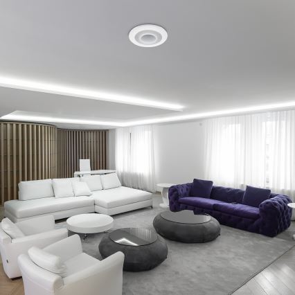 Rabalux - Dimmbare LED-RGB-Deckenleuchte LED/40W/230V 3000-6000K + Fernbedienung