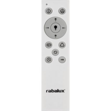 Rabalux - Dimmbare LED-RGB-Deckenleuchte LED/40W/230V 3000-6000K + Fernbedienung