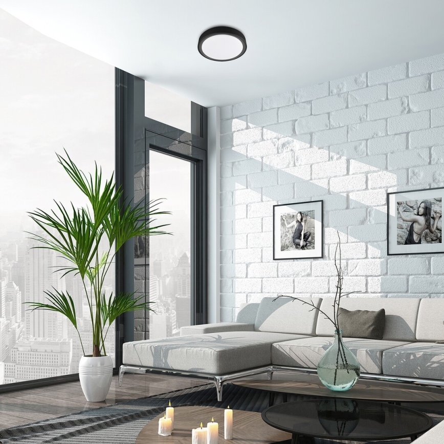 Rabalux - LED RGB dimmbare Deckenleuchte mit Sensor LED/28W/230V 2700-5000K Ø 36 cm + Fernbedienung