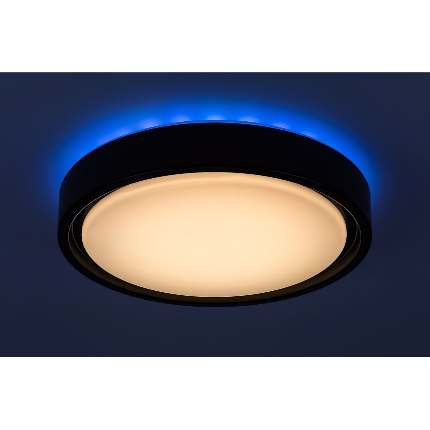 Rabalux - LED RGB dimmbare Deckenleuchte mit Sensor LED/28W/230V 2700-5000K Ø 36 cm + Fernbedienung