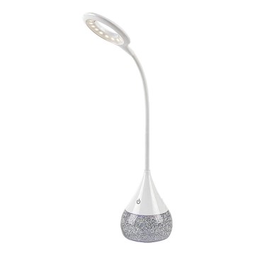 Rabalux - Dimmbare Tischleuchte (LED RGB) LED/4W/230V weiß