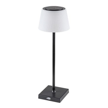 Rabalux - Dimmbare und aufladbare LED-Tischleuchte LED/4W/3,7V 1800 mAh 3000-5000K IP44 schwarz