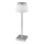 Rabalux - Dimmbare und aufladbare LED-Tischleuchte LED/4W/3,7V 1800 mAh 3000-5000K IP44 silbern