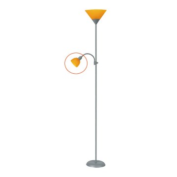 Rabalux - Ersatz-Lampenschirm für Stehlampe ACTION E14, klein, orange