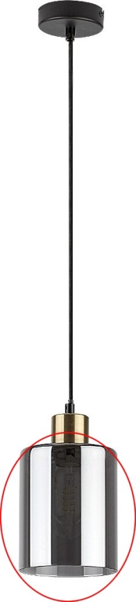 Rabalux - Ersatzglas für E27, Ø 13 cm