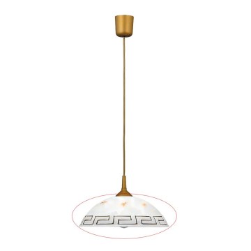 Rabalux - Ersatzglas für Hängeleuchte E27 d 30 cm
