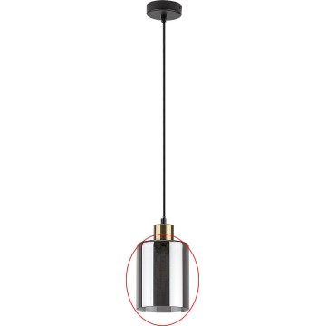Rabalux - Ersatzglas für PEREZ E27-Leuchten, Ø 13 cm