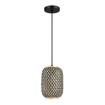 Rabalux - Hängeleuchte an Kabel 1xE27/40W/230V Rattan