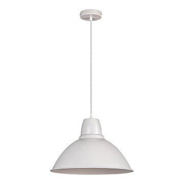 Rabalux - Hängeleuchte an Kabel 1xE27/60W/230V Weiß