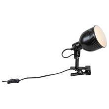 Rabalux - Lampe mit Clip 1xE14/25W/230V schwarz