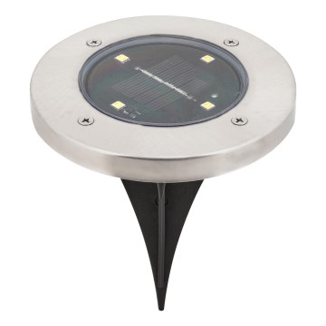 Rabalux - LED Außen-Solarleuchte mit Sensor LED/0,24W/1xAA 400 mAh Schwarz IP44