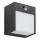 Rabalux - LED Außenwandleuchte mit Sensor LED/12W/230V Schwarz IP44