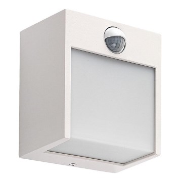 Rabalux - LED Außenwandleuchte mit Sensor LED/12W/230V Weiß IP44