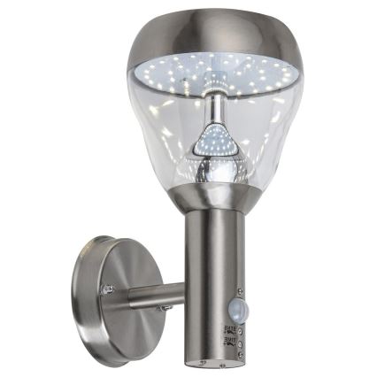 Rabalux - LED Außenwandleuchte mit Sensor LED/8,5W/230V IP44