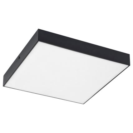 Rabalux - LED-Deckenleuchte LED/18W/230V 3000-6000K IP44 Schwarz