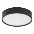 Rabalux - LED Deckenleuchte LED/18W/230V IP44 4000K Ø 28 cm Schwarz