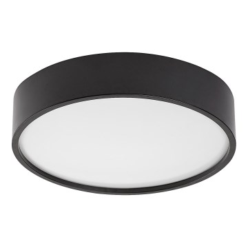 Rabalux - LED Deckenleuchte LED/18W/230V IP44 4000K Ø 28 cm Schwarz