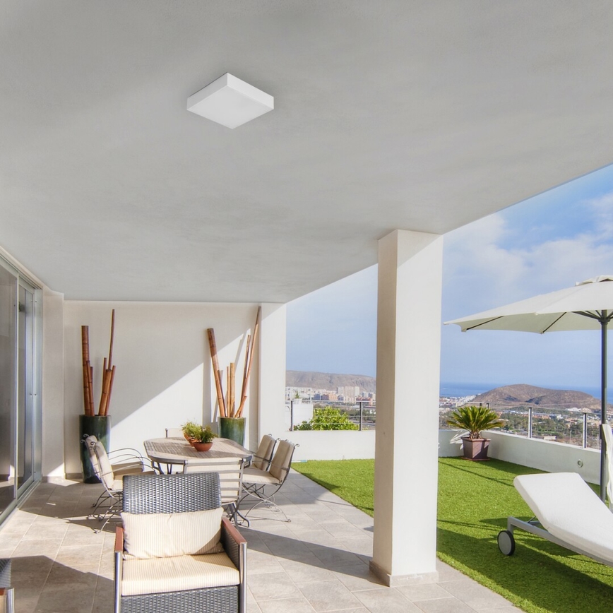 Rabalux - LED-Deckenleuchte LED/24W/230V 2800-6000K IP44 weiß 30x30 cm