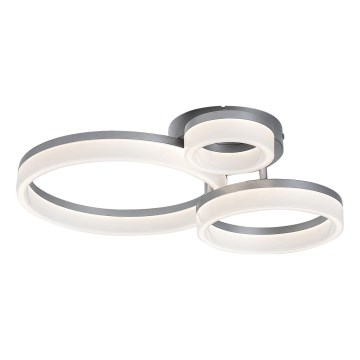 Rabalux - LED-Deckenleuchte LED/24W/230V 3000/4000/6500K 38x51 cm mattchrom