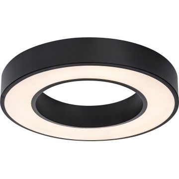 Rabalux - LED-Deckenleuchte LED/24W/230V 3000/4000/6500K Ø 40 cm schwarz