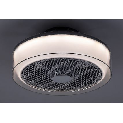 Rabalux - LED dimmbares Deckenleuchte mit Ventilator LED/30W/230V 3000-6000K + Fernbedienung