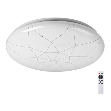Rabalux - LED-dimmbare Deckenleuchte 24W/230V Wi-Fi 3000–6500K + Fernbedienung Ø 39 cm