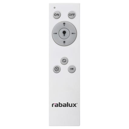 Rabalux - LED Dimmbare Deckenleuchte LED/38W/230V weiß + FB 3000-6500K