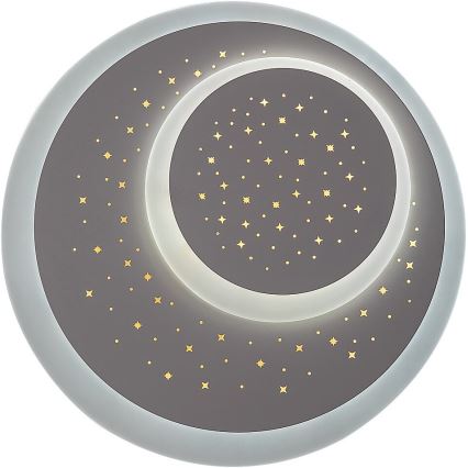 Rabalux - Dimmbare LED-Deckenleuchte LED/47W/230V 3000–6000K + Fernbedienung Ø 48 cm