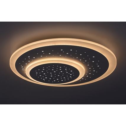 Rabalux - Dimmbare LED-Deckenleuchte LED/47W/230V 3000–6000K + Fernbedienung Ø 48 cm