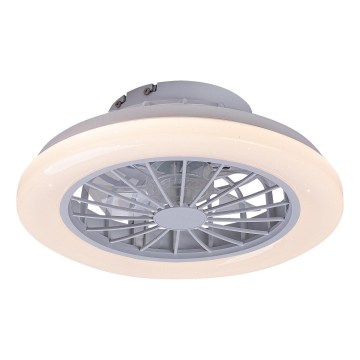 Rabalux - LED dimmbare Deckenleuchte mit Ventilator LED/24W/230V 3000-6500K + Fernbedienung