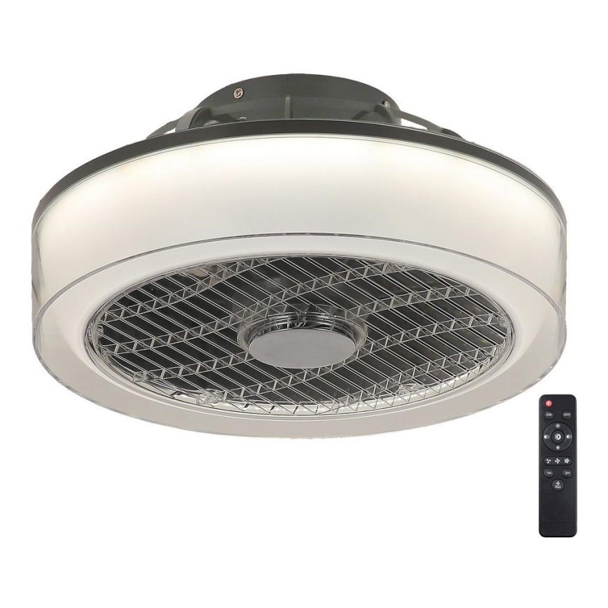 Rabalux - LED Dimmbare Deckenleuchte mit Ventilator LED/30W/230V + FB 3000-6000K